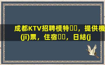 成都KTV招聘模特，提供機(jī)票，住宿，日結(jié)